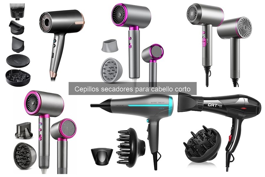 Problemas comunes con cepillos secadores para cabello corto