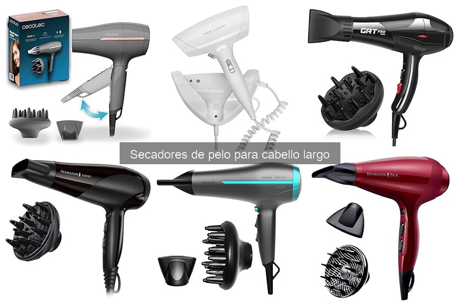 Problemas comunes con secadores de pelo y sus soluciones