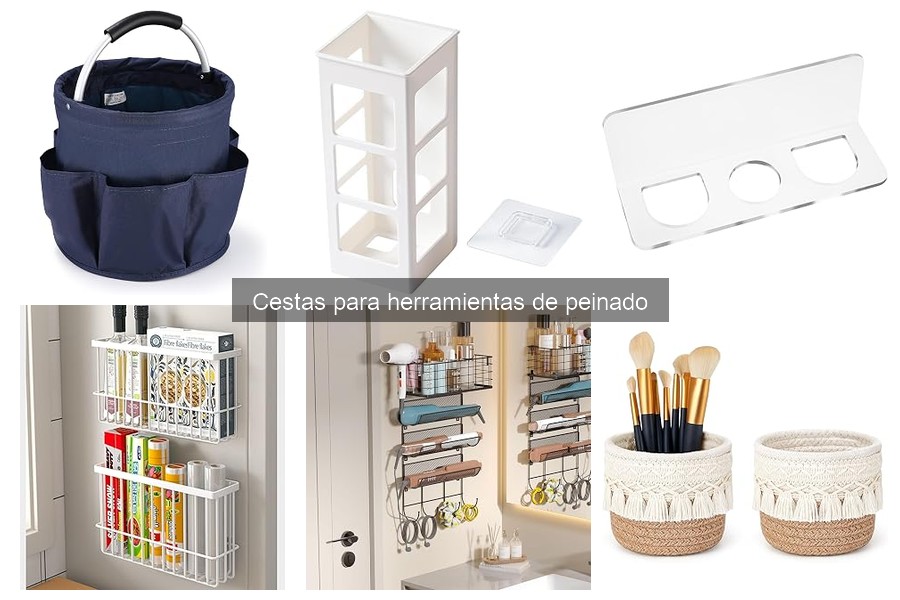 ¿Qué es una cesta para herramientas de peinado?