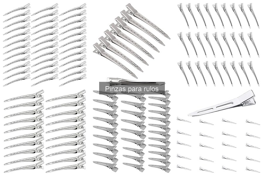 ¿Qué son las pinzas para rulos? Características y tipos