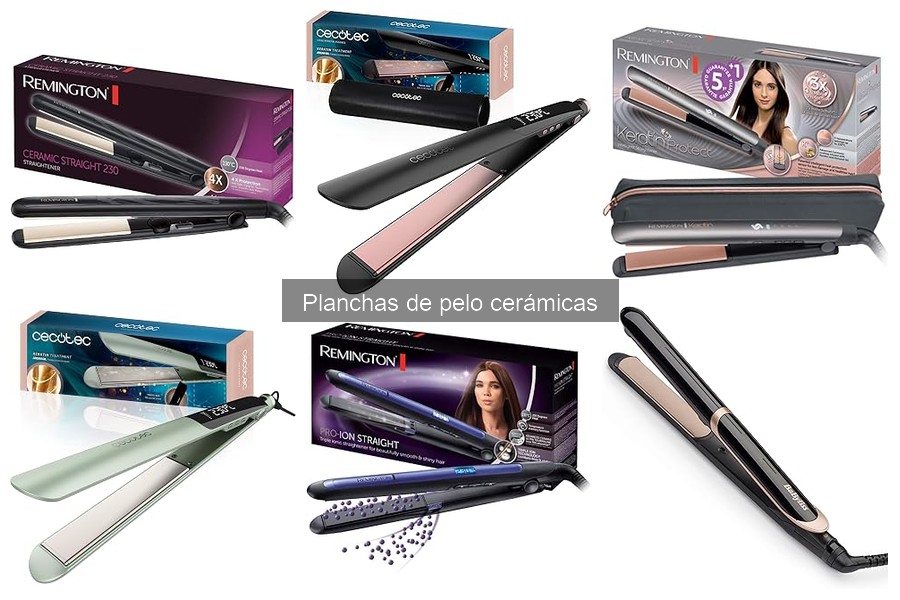 ¿Qué son las planchas de pelo cerámicas? Ventajas y características