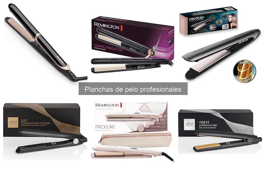 ¿Qué son las planchas de pelo profesionales? Beneficios y Usos