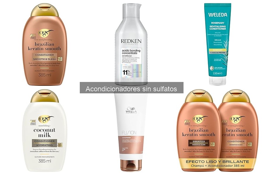 ¿Qué son los acondicionadores sin sulfatos? Beneficios y más
