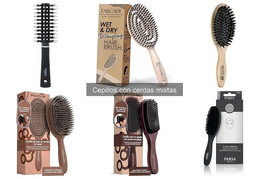 ¿Qué son los cepillos con cerdas mixtas? Guía completa