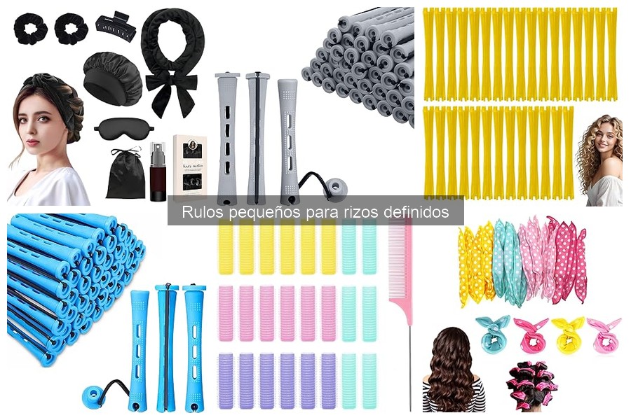 Rulos pequeños: tipos de rizos que puedes lograr