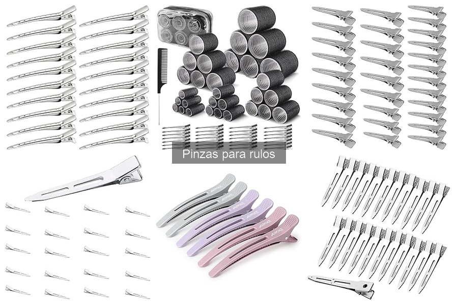 ¿Son adecuadas las pinzas para rulos para todo tipo de cabello?