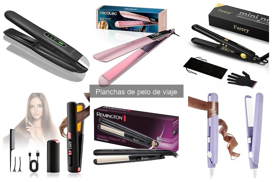 Ventajas de usar una plancha de pelo de viaje